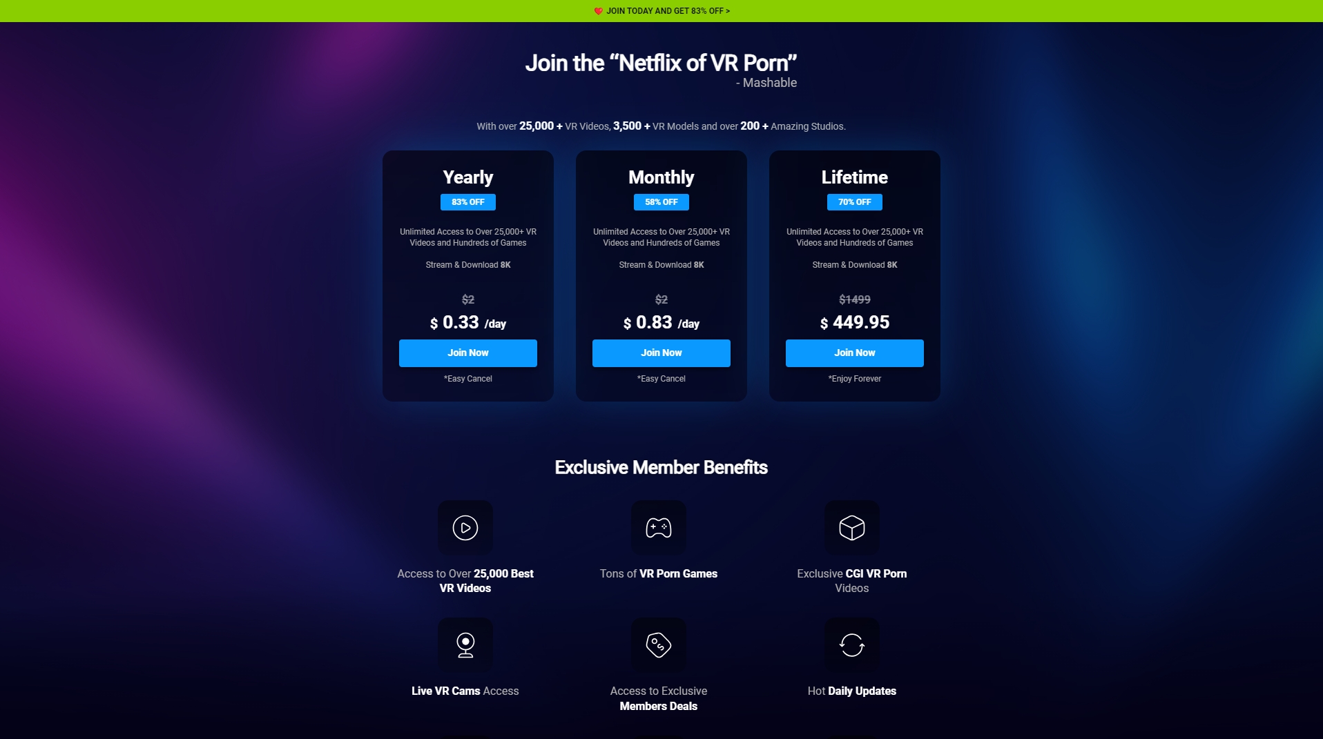 Join vrporn com